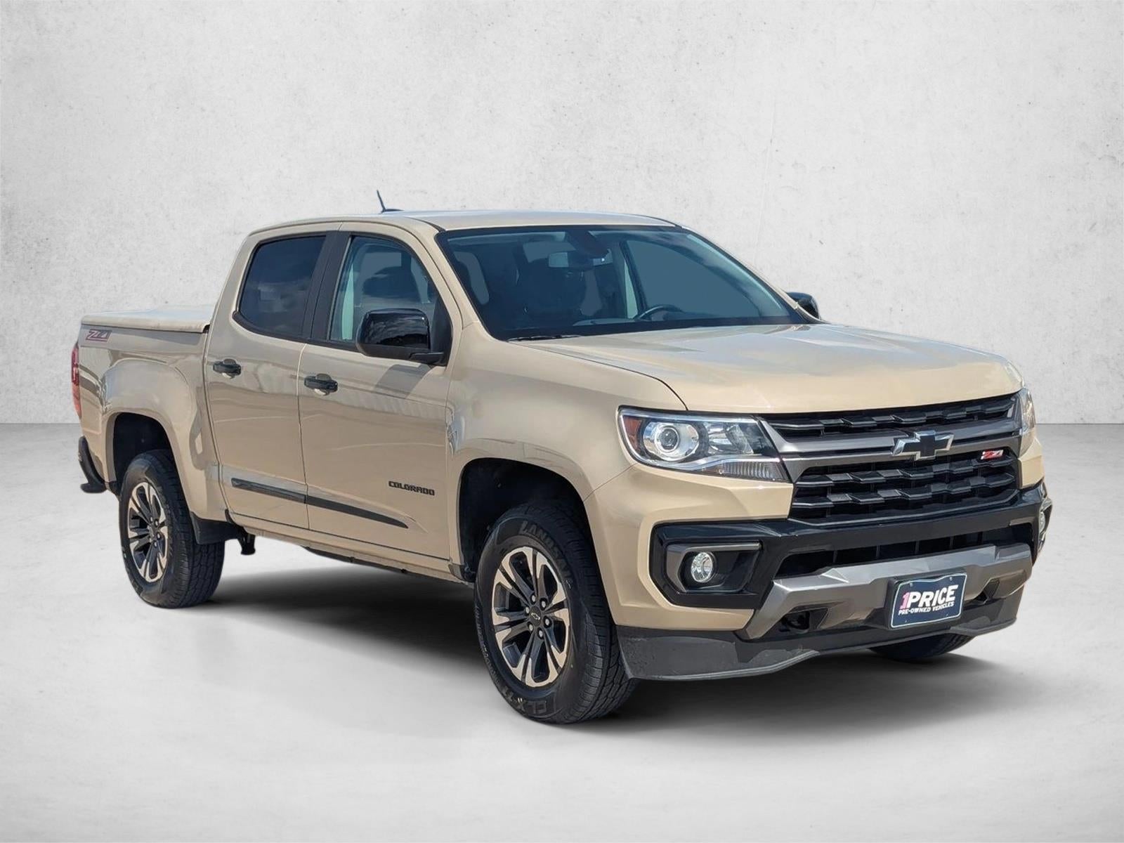 2021 Chevrolet Colorado — rear three-quarter view