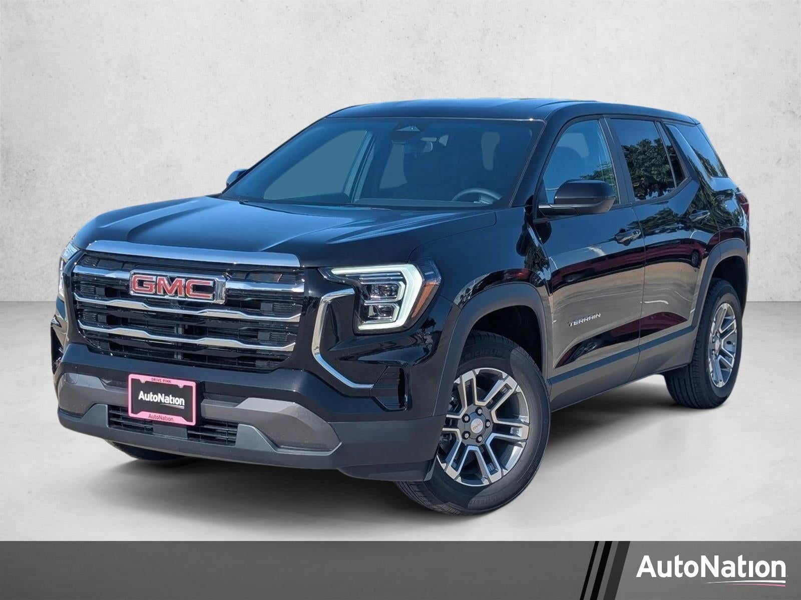 2027 GMC Terrain FWD Elevation in Ebony Twilight Metallic — front three-quarter view