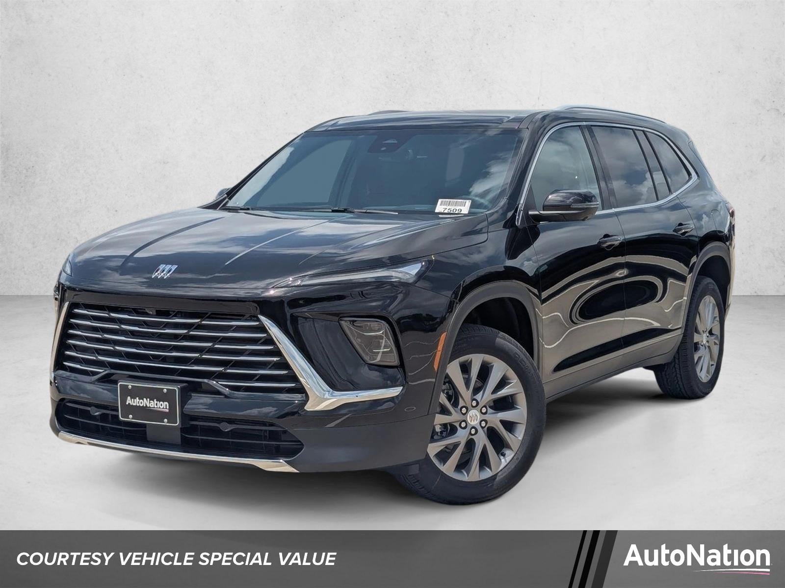 2026 Buick Enclave Preferred in Ebony Twilight Metallic — front three-quarter view