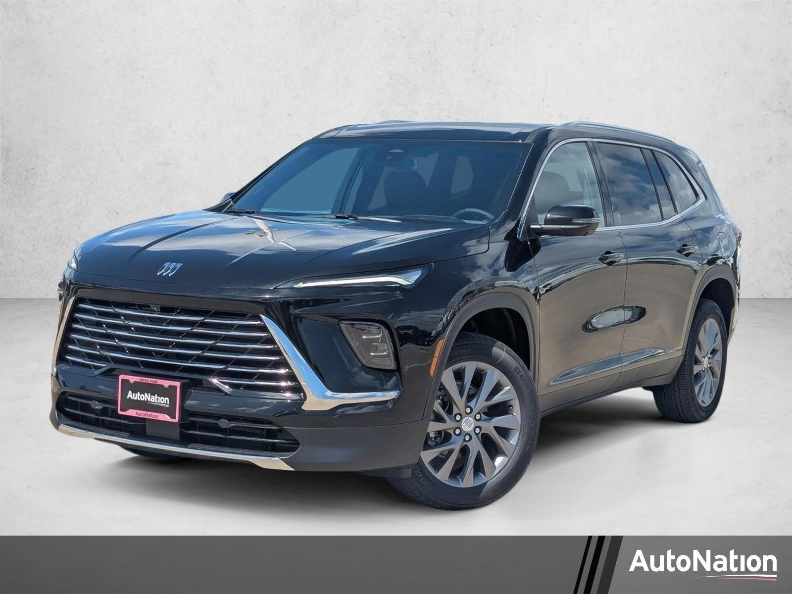 2026 Buick Enclave Preferred in Ebony Twilight Metallic — front three-quarter view