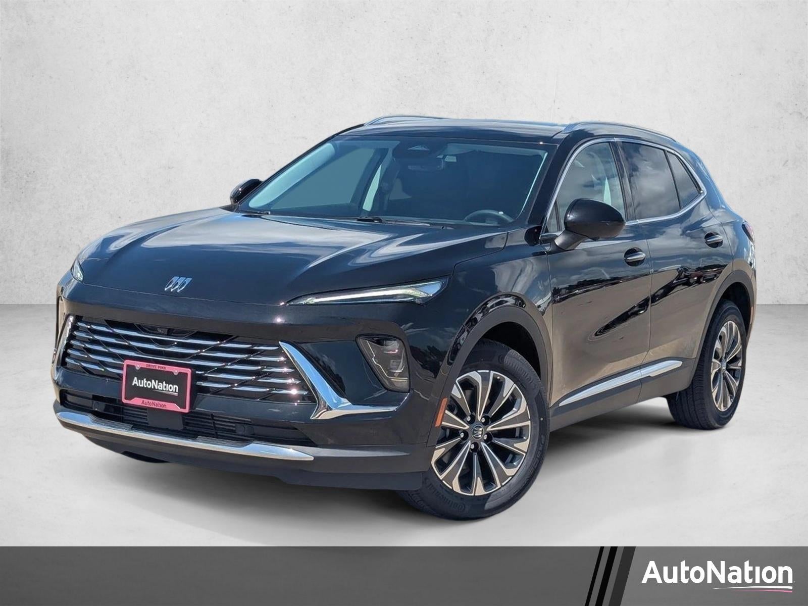 2026 Buick Envision Preferred in Ebony Twilight Metallic — front three-quarter view