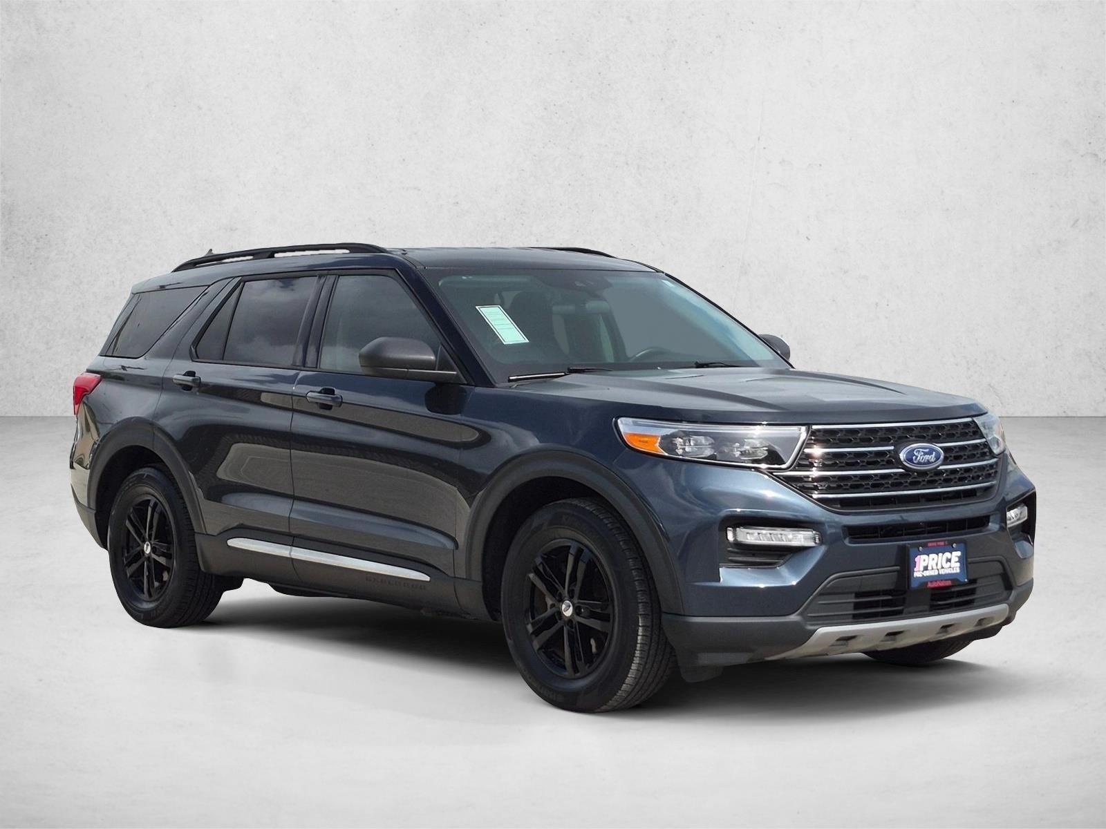 2024 Ford Explorer — rear three-quarter view