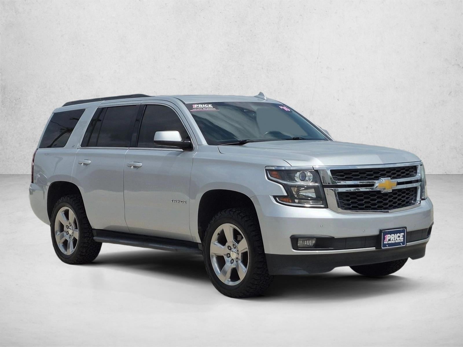 2016 Chevrolet Tahoe — rear three-quarter view