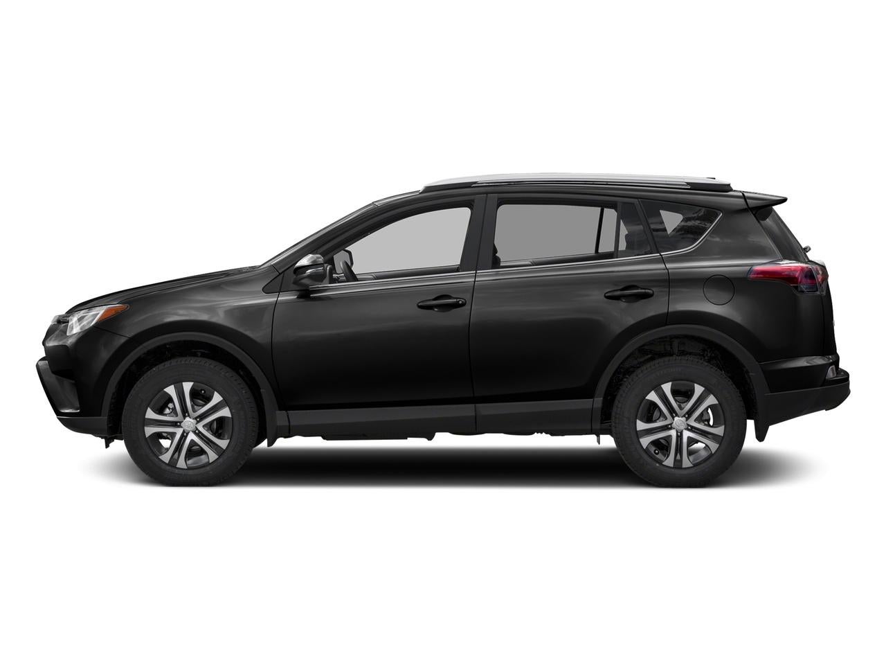 2017 Toyota RAV4 — rear three-quarter view