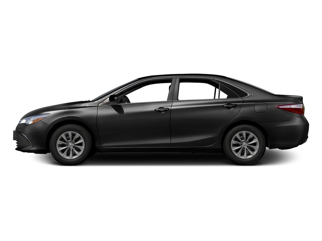2016 Toyota Camry — rear three-quarter view