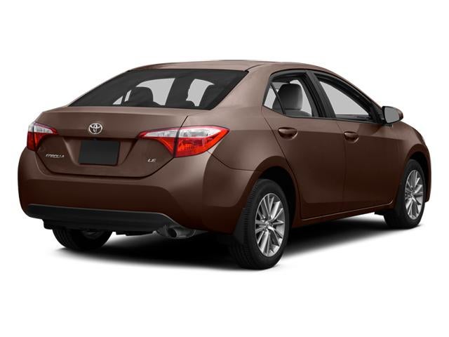 2014 Toyota Corolla — interior view